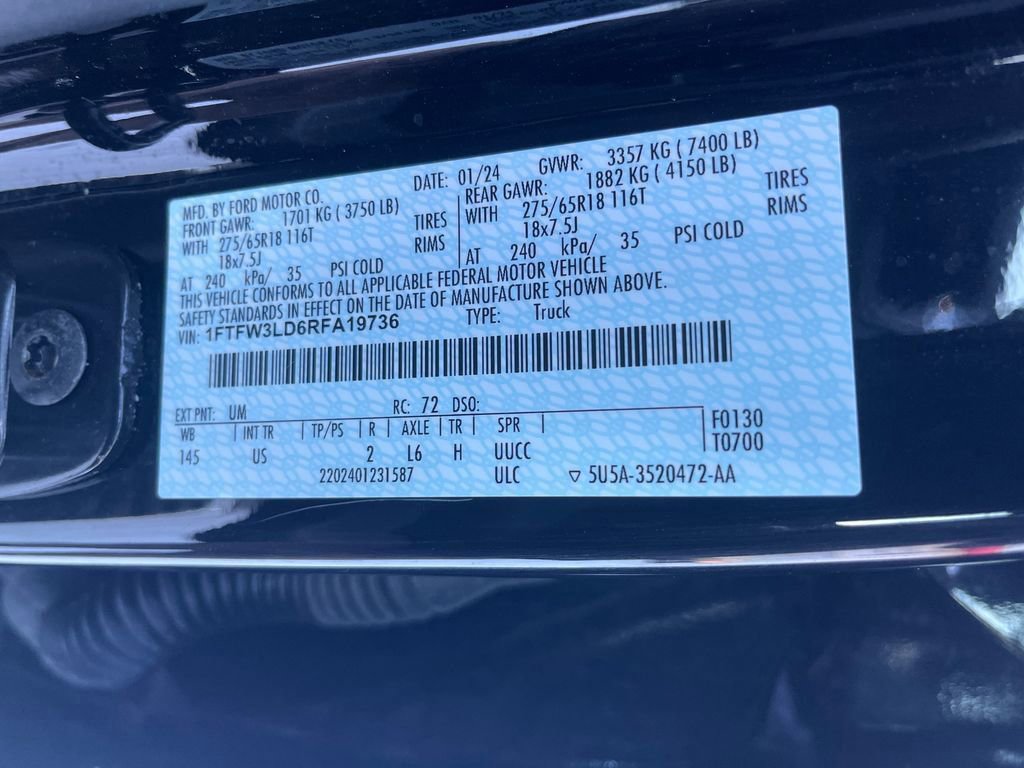 Used 2024 Ford F150 XLT w/ Mobile Office Package image 30