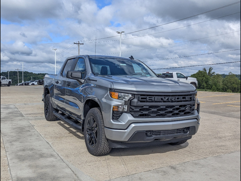 New 2026 Chevrolet Silverado 1500 Custom w/ Turbomax Blackout Package AWD/4WD image 5