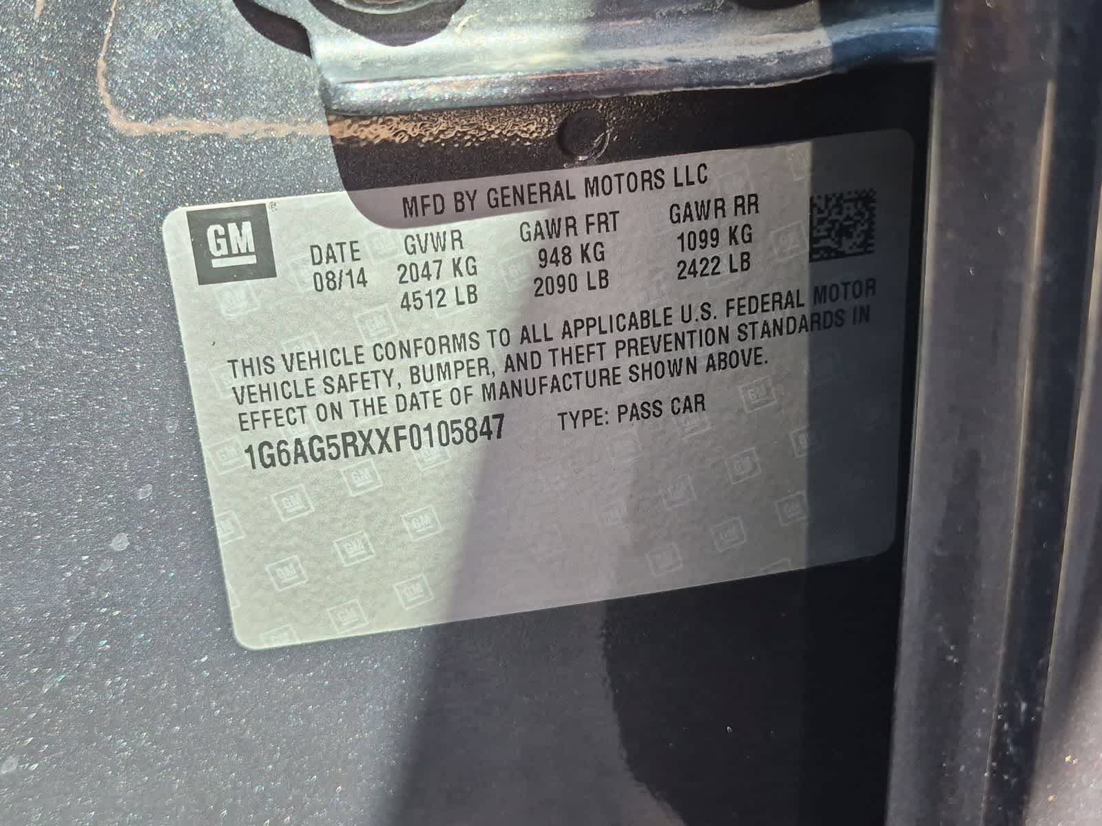 Used 2015 Cadillac ATS 2.0T AWD Sedan image 37