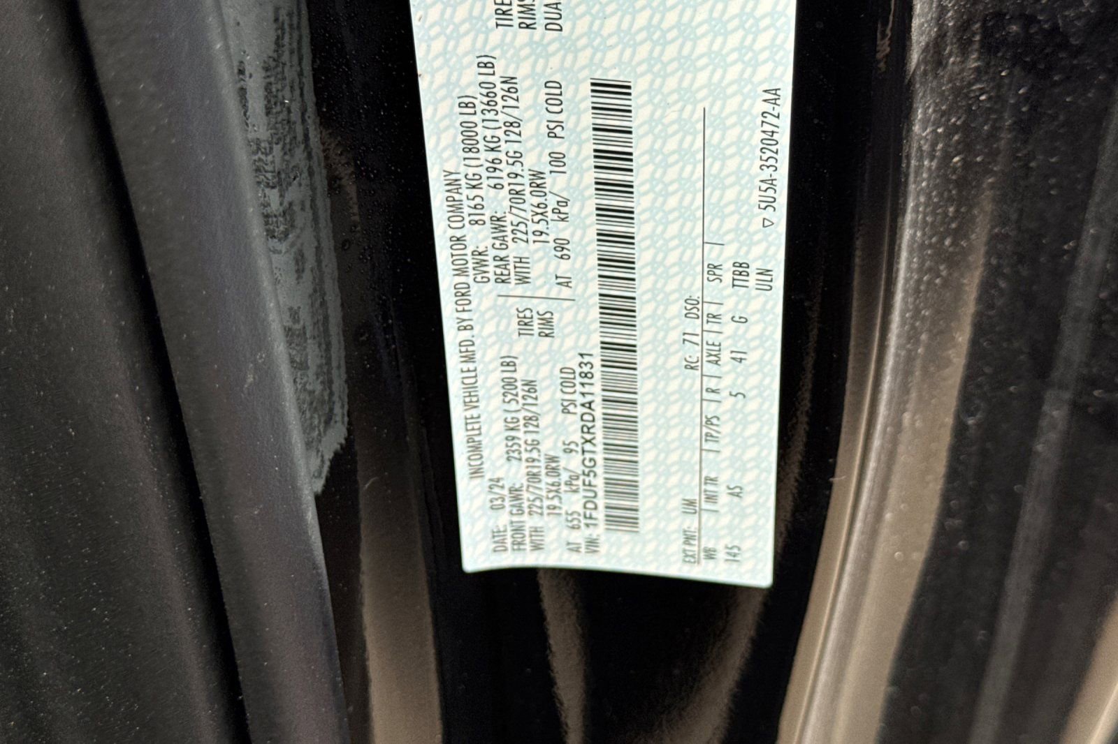 New 2024 Ford F550 2WD Regular Cab Super Duty image 25