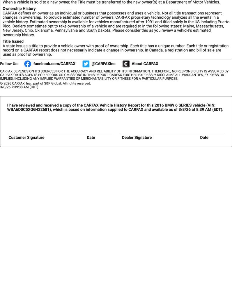 Used 2016 BMW 640i Gran Coupe image 60