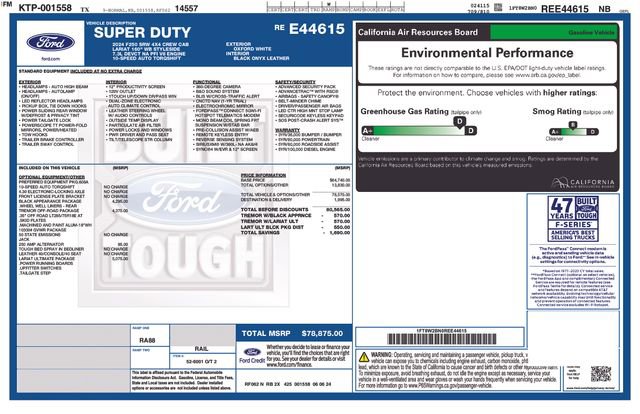 Used 2024 Ford F250 Lariat w/ Lariat Ultimate Package image 7