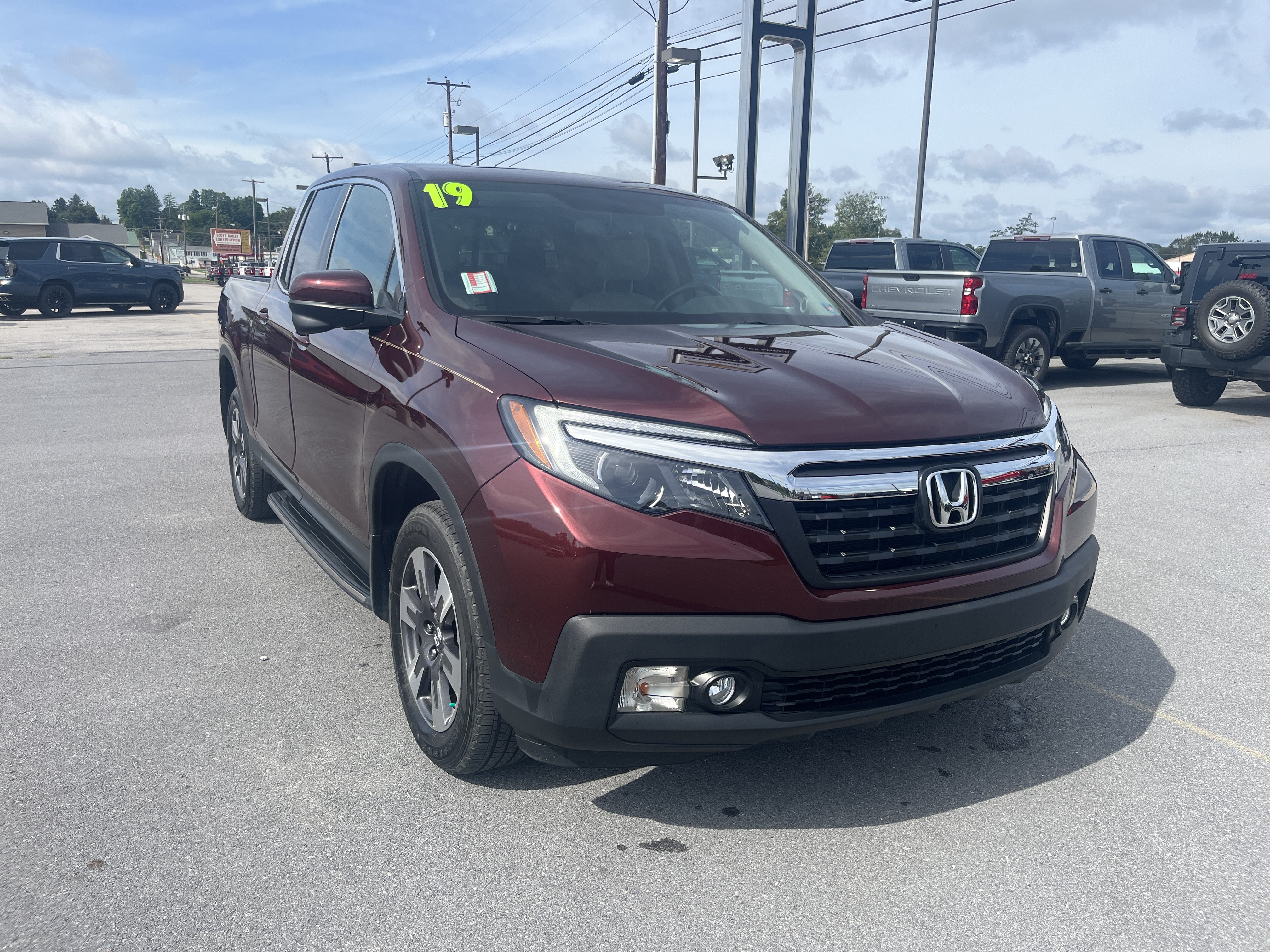 Used 2019 Honda Ridgeline RTL-T