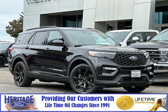 Certified 2022 Ford Explorer ST-Line w/ Class IV Trailer Tow Package