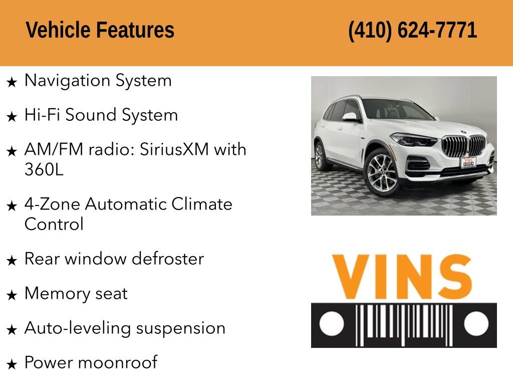 Used 2023 BMW X5 xDrive45e AWD/4WD image 5