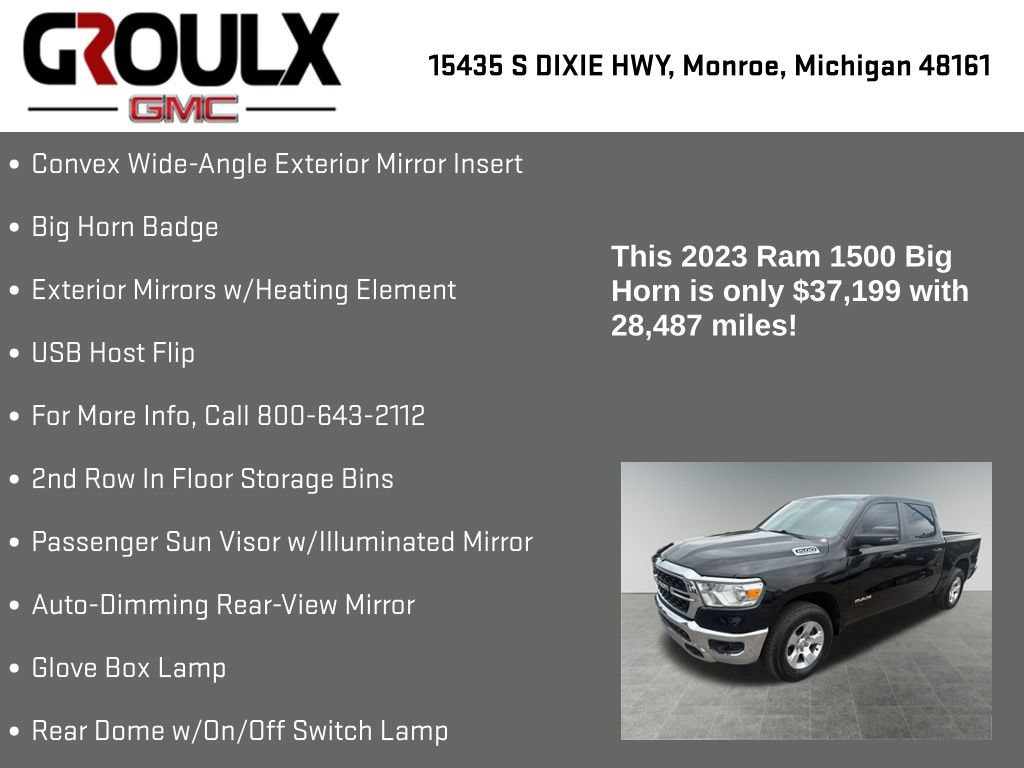 Used 2023 RAM 1500 Big Horn AWD/4WD image 32
