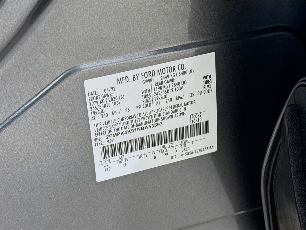 Used 2022 Ford Edge Titanium image 32