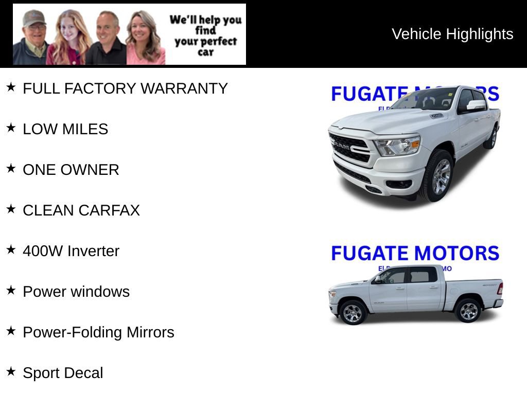 Used 2022 RAM 1500 Big Horn image 8