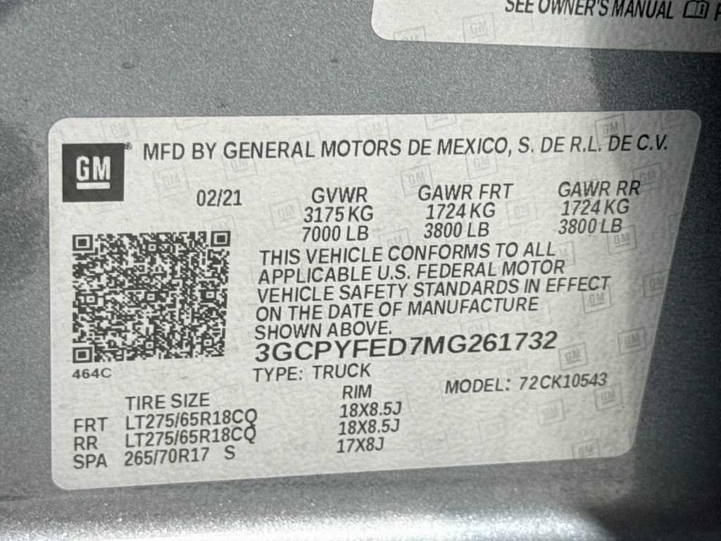 Used 2021 Chevrolet Silverado 1500 LT Trail Boss AWD/4WD image 26
