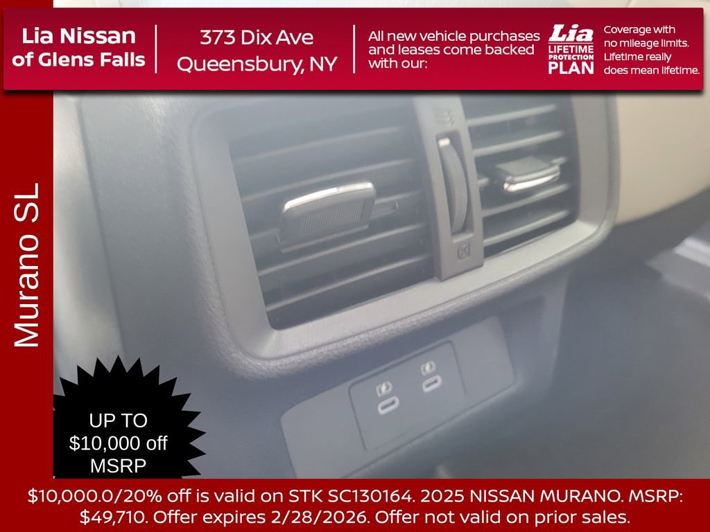 New 2025 Nissan Murano SL w/ Cargo Package image 32