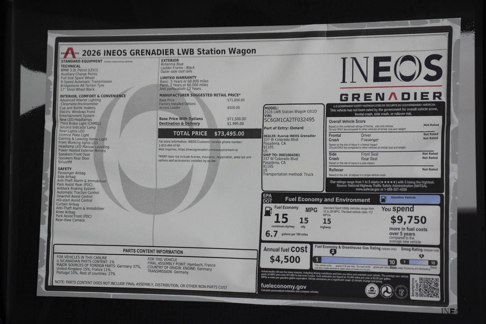 New 2026 INEOS Grenadier AWD/4WD image 22