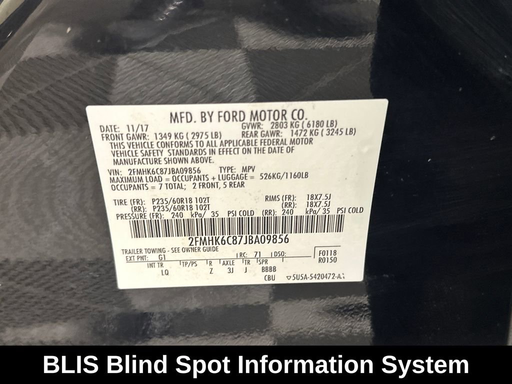 Used 2018 Ford Flex SEL w/ Equipment Group 202A AWD/4WD image 14