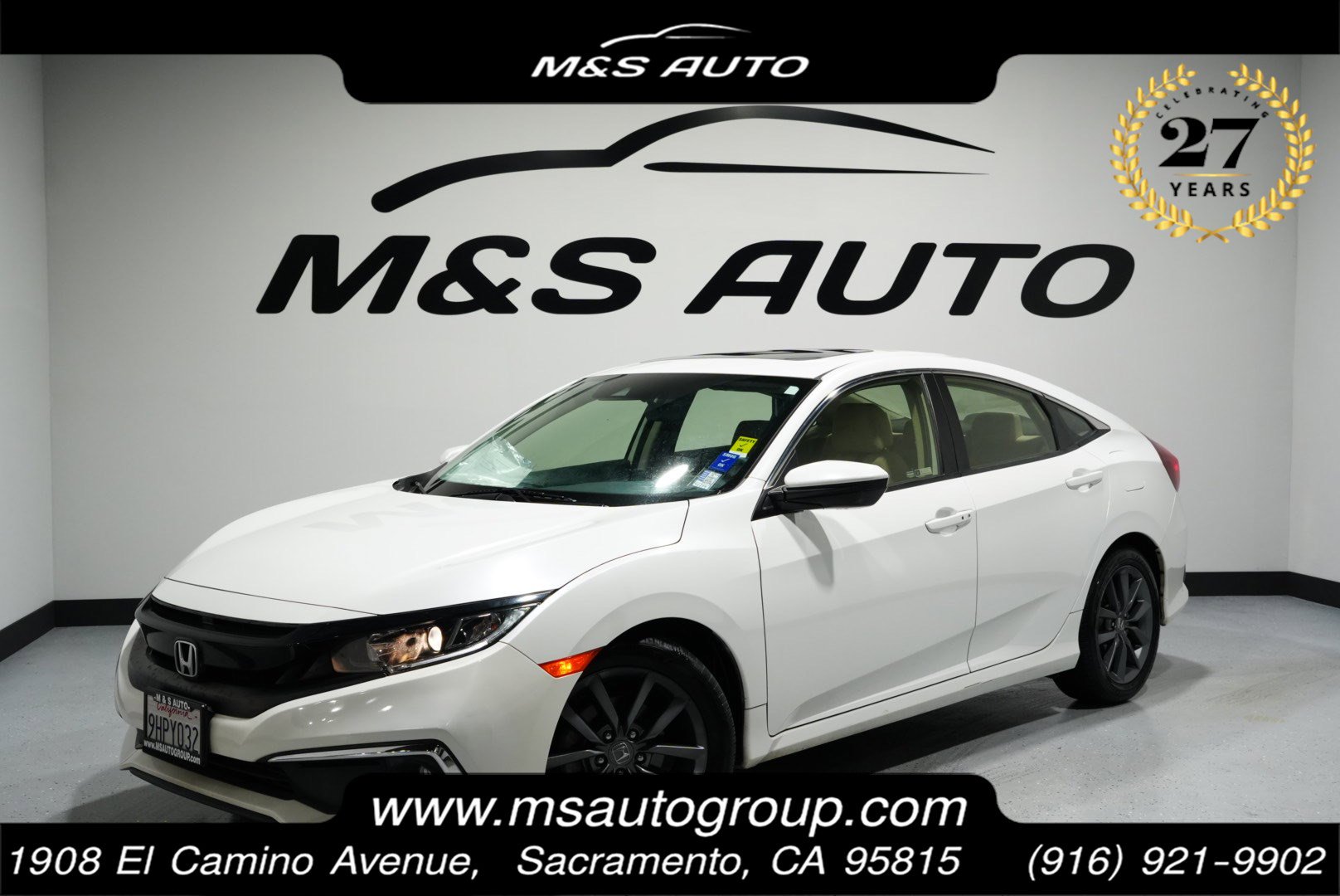 Used 2019 Honda Civic EX image 1