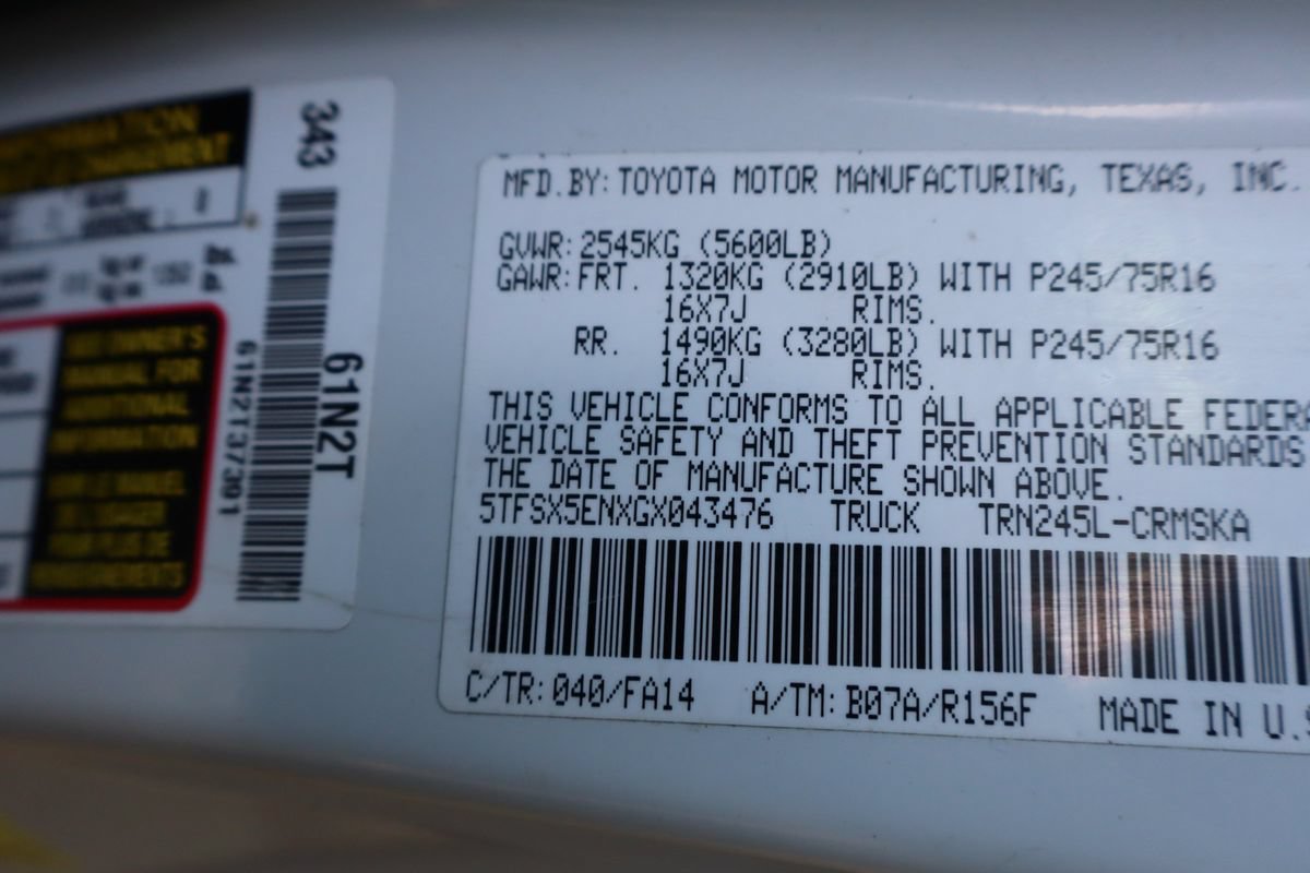 Used 2016 Toyota Tacoma SR AWD/4WD image 45