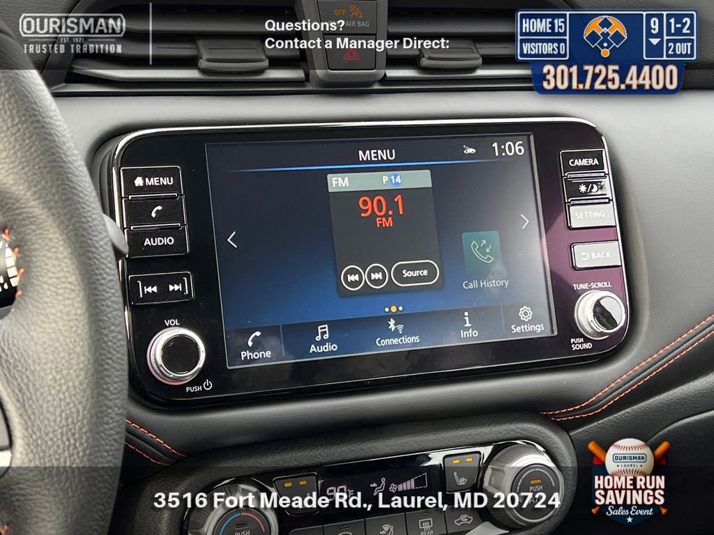 New 2025 Nissan Versa SR w/ Trunk Package FWD image 13