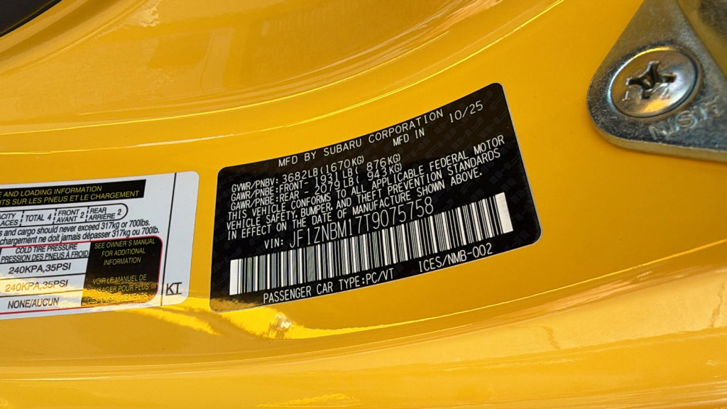 New 2026 Toyota GR86 YUZU Limited image 28