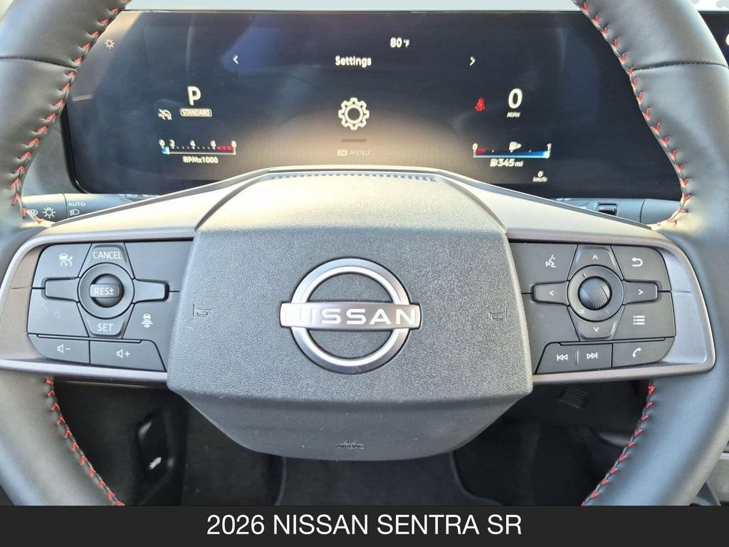 Certified 2026 Nissan Sentra SR w/ Floor Mat Package FWD image 12