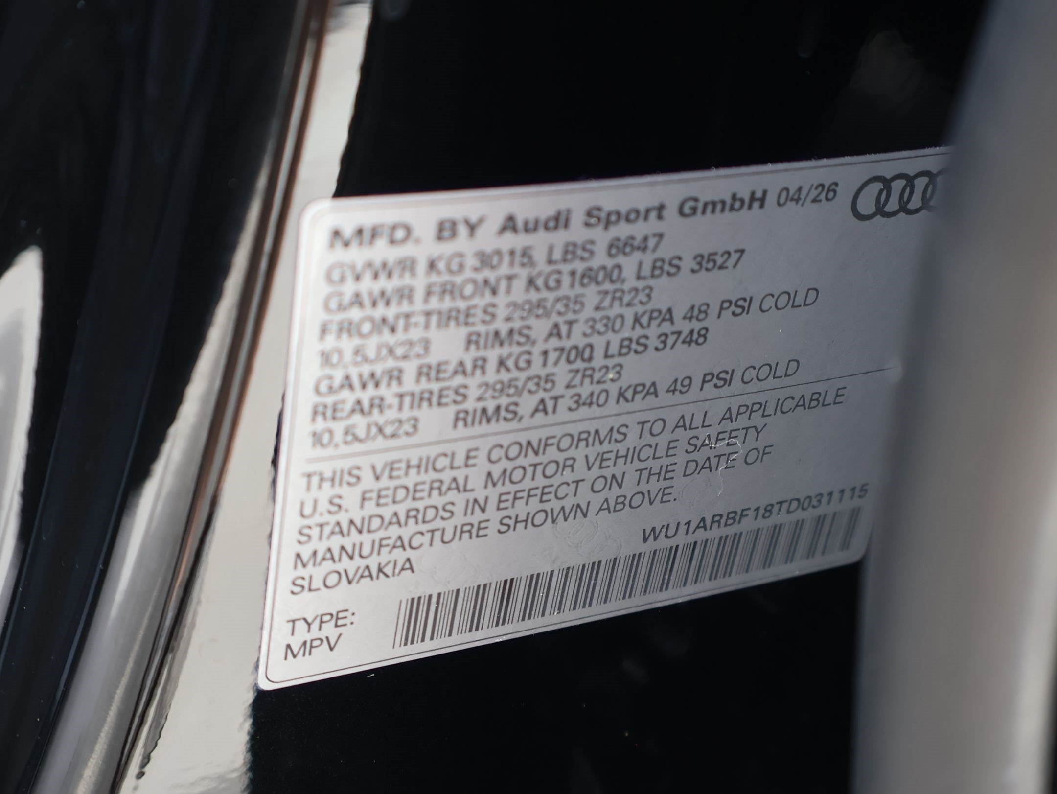 Used 2026 Audi RS Q8 performance AWD/4WD image 33