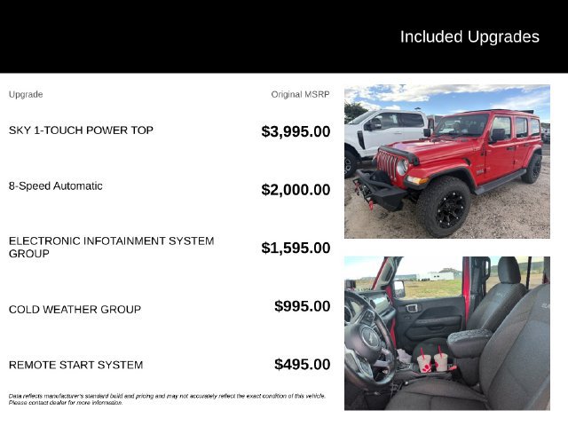 Used 2018 Jeep Wrangler Unlimited Sahara AWD/4WD image 5