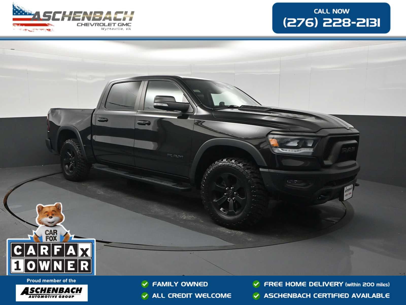 Used 2020 RAM 1500 Rebel w/ Rebel Level 2 Equipment Group