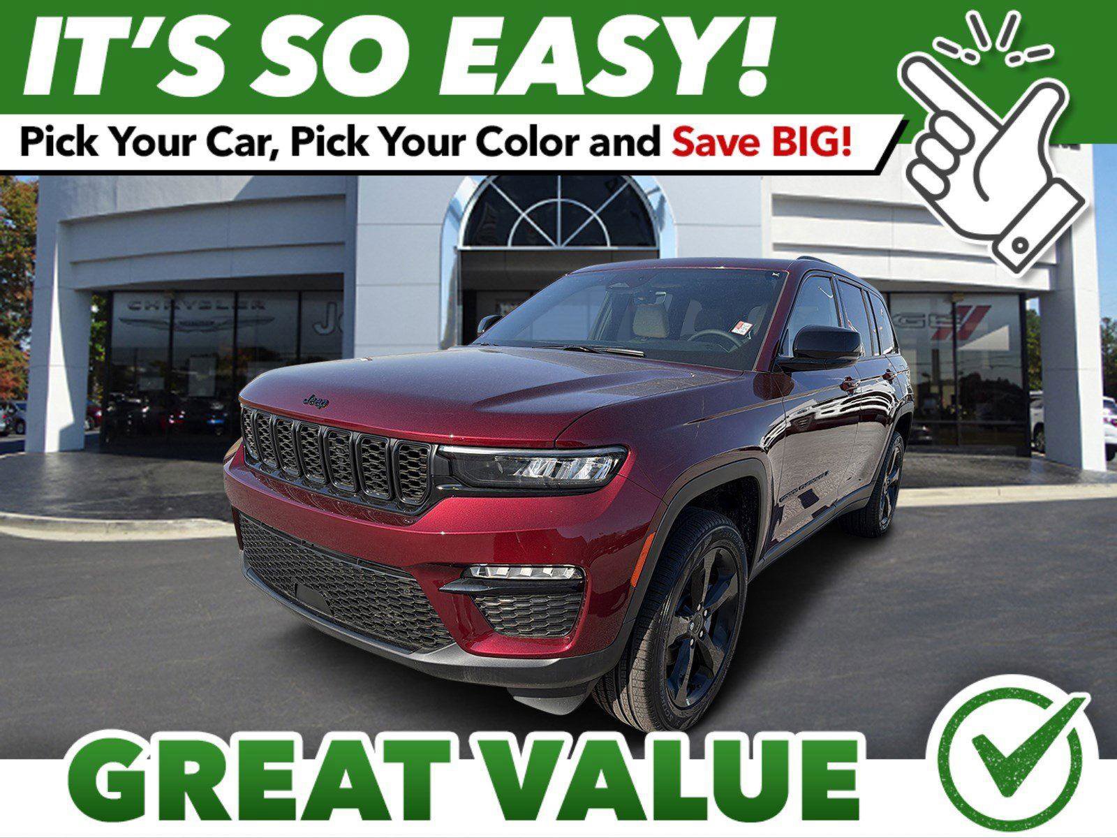 New 2025 Jeep Grand Cherokee Limited w/ Black Appearance Package image 1