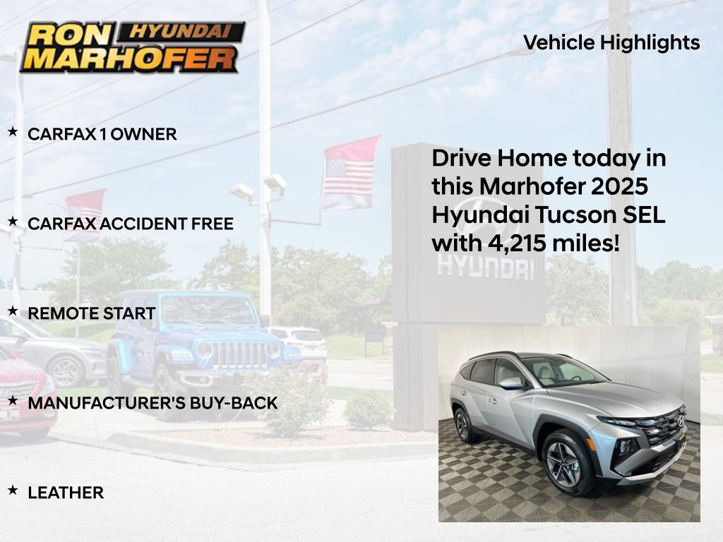 Used 2025 Hyundai Tucson SEL AWD/4WD image 15