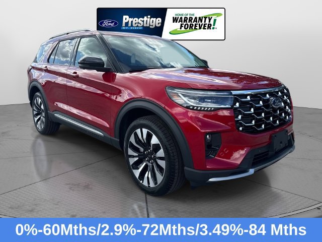 New 2026 Ford Explorer Platinum w/ LUX Leather Package