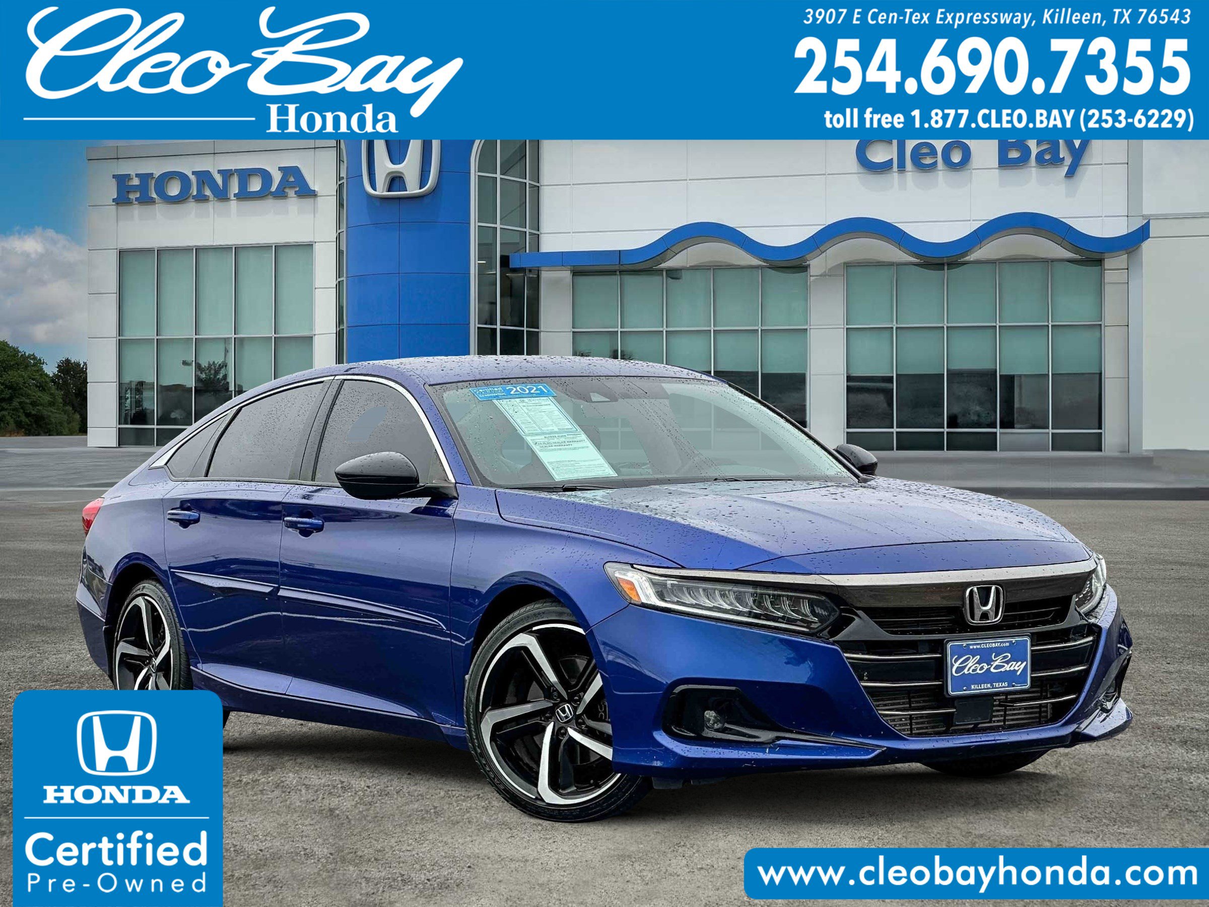 Certified 2021 Honda Accord Sport Special Edition