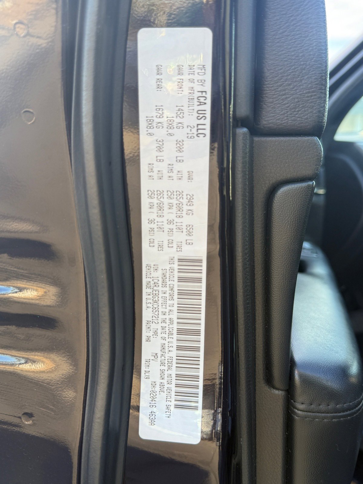 Used 2019 Jeep Grand Cherokee Limited w/ Luxury Group II image 8