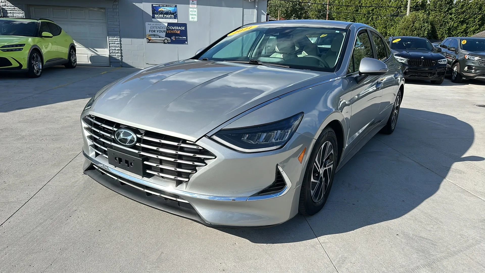 Used 2021 Hyundai Sonata Blue w/ Cargo Package