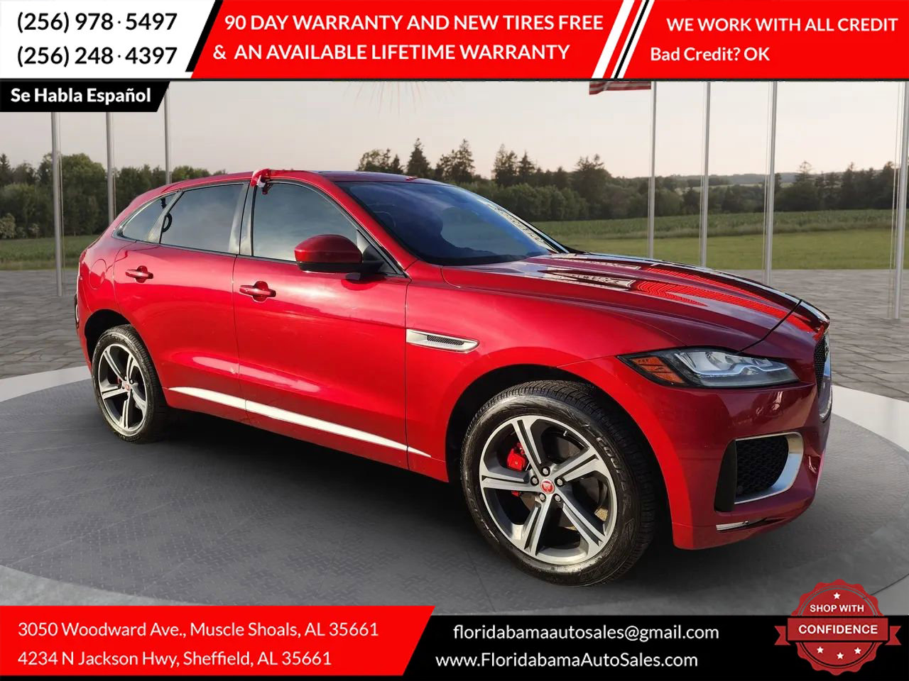 Used 2019 Jaguar F-PACE S