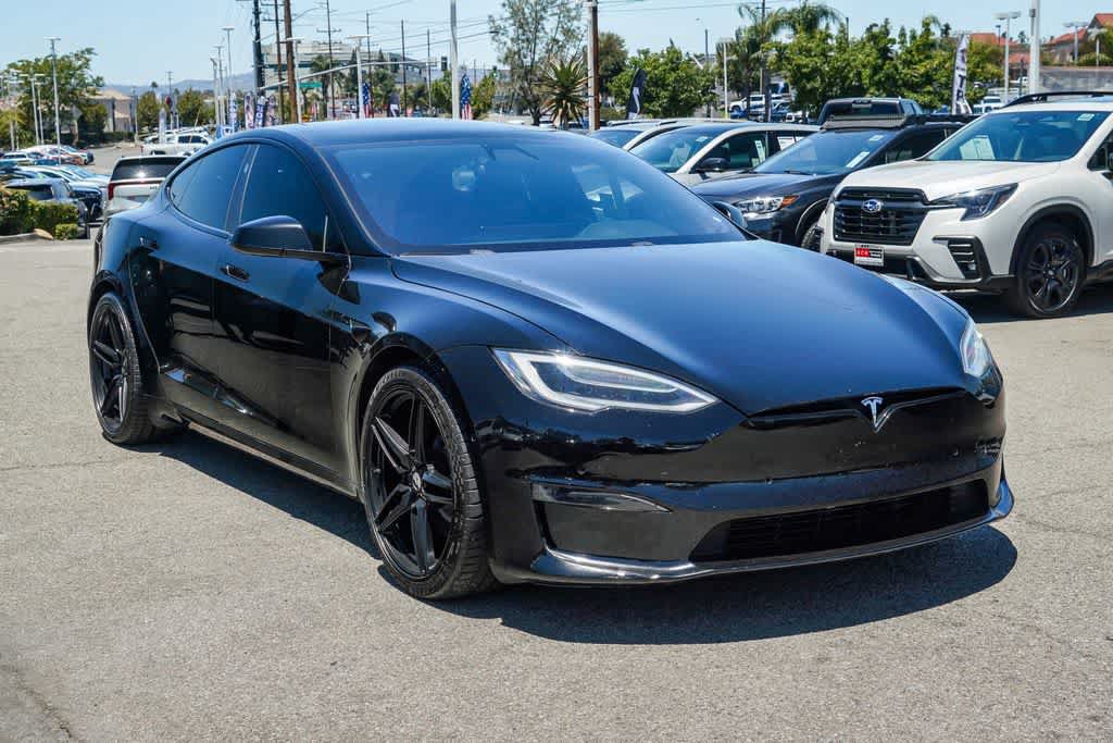 Used 2021 Tesla Model S Plaid AWD/4WD image 4