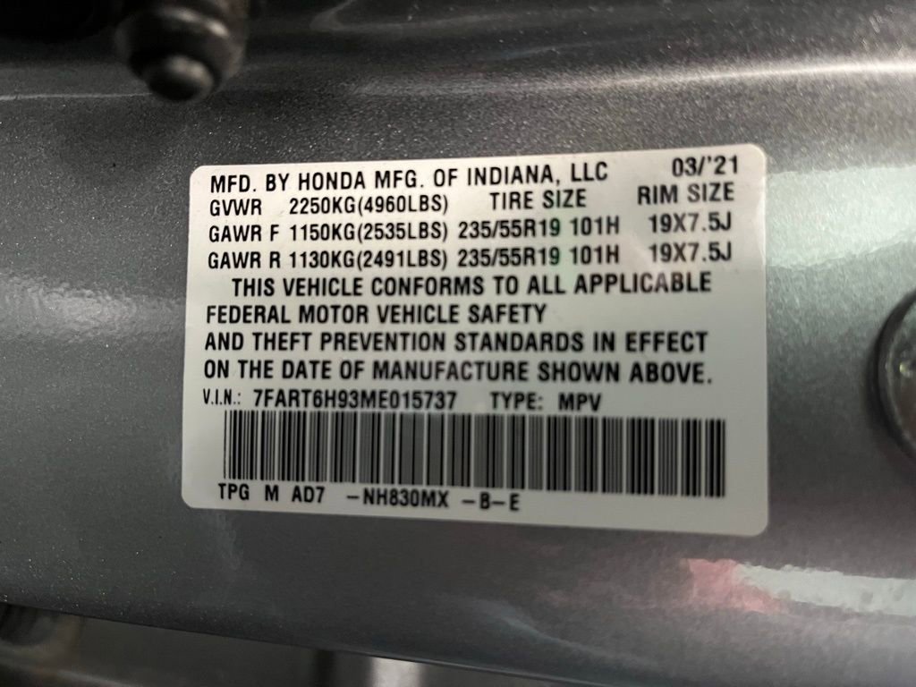 Used 2021 Honda CR-V Touring image 24