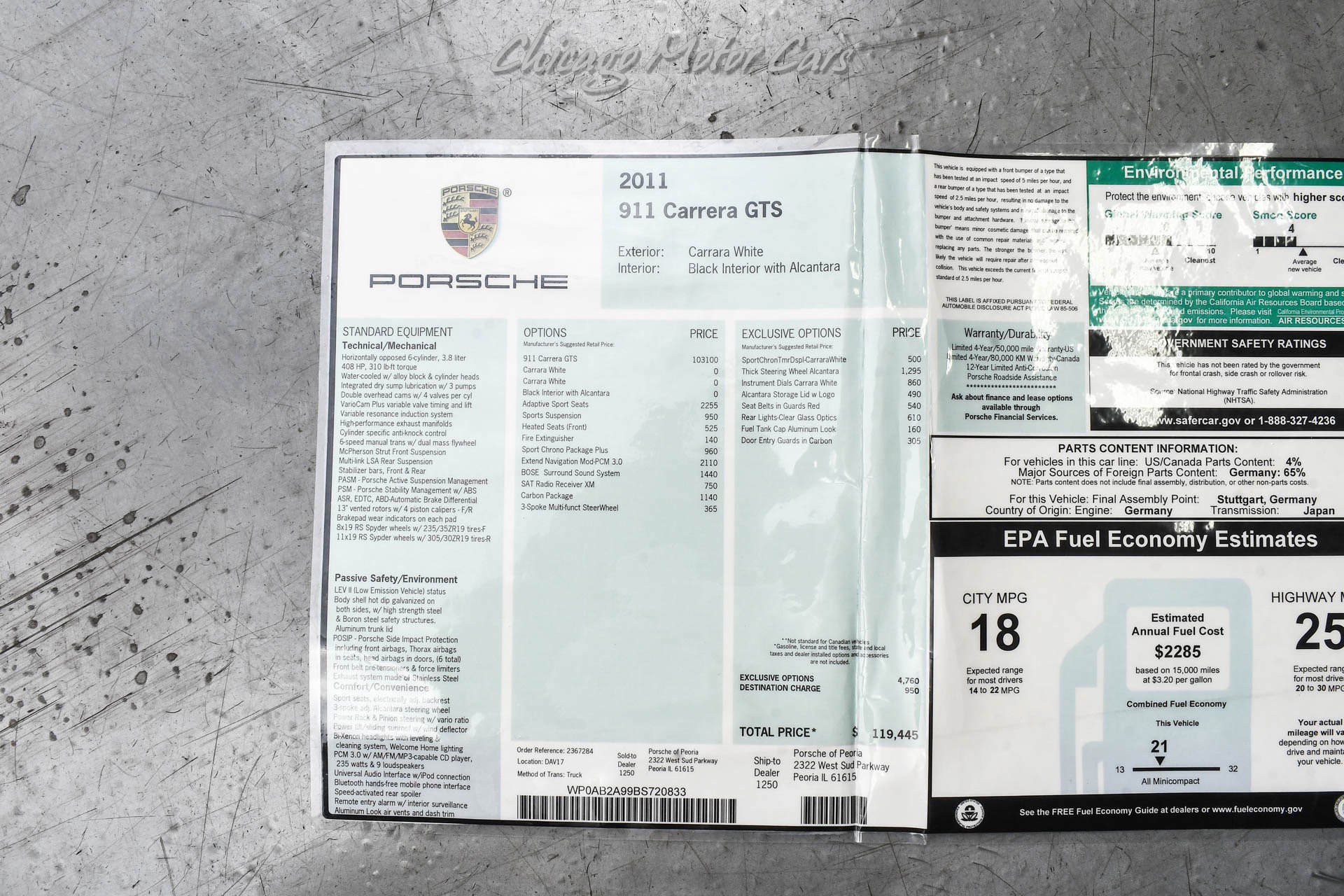 Used 2011 Porsche 911 Carrera GTS image 54