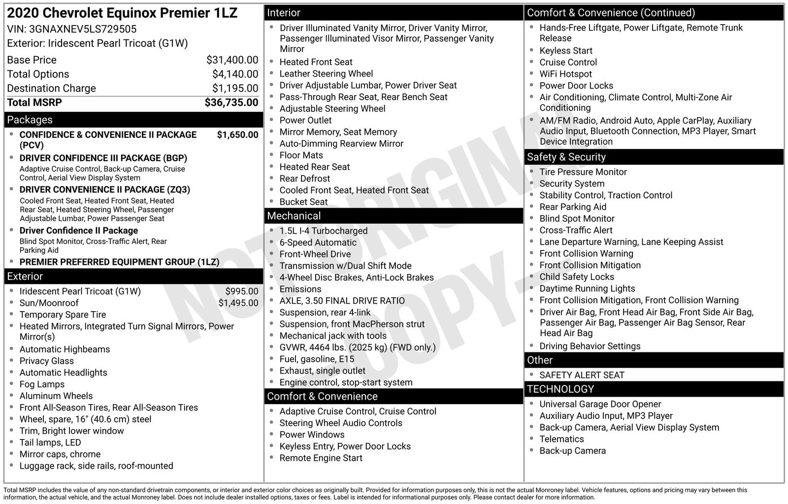 Used 2020 Chevrolet Equinox Premier image 48