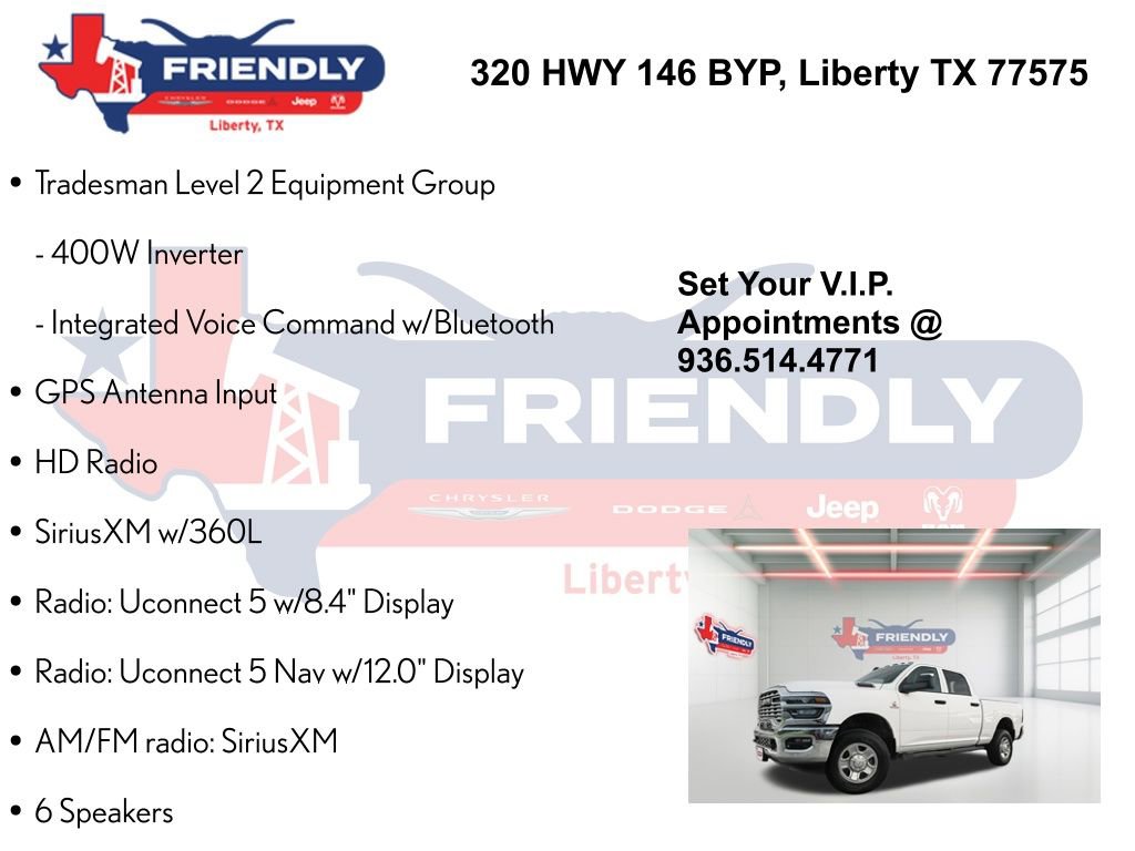 New 2025 RAM 2500 Tradesman image 30