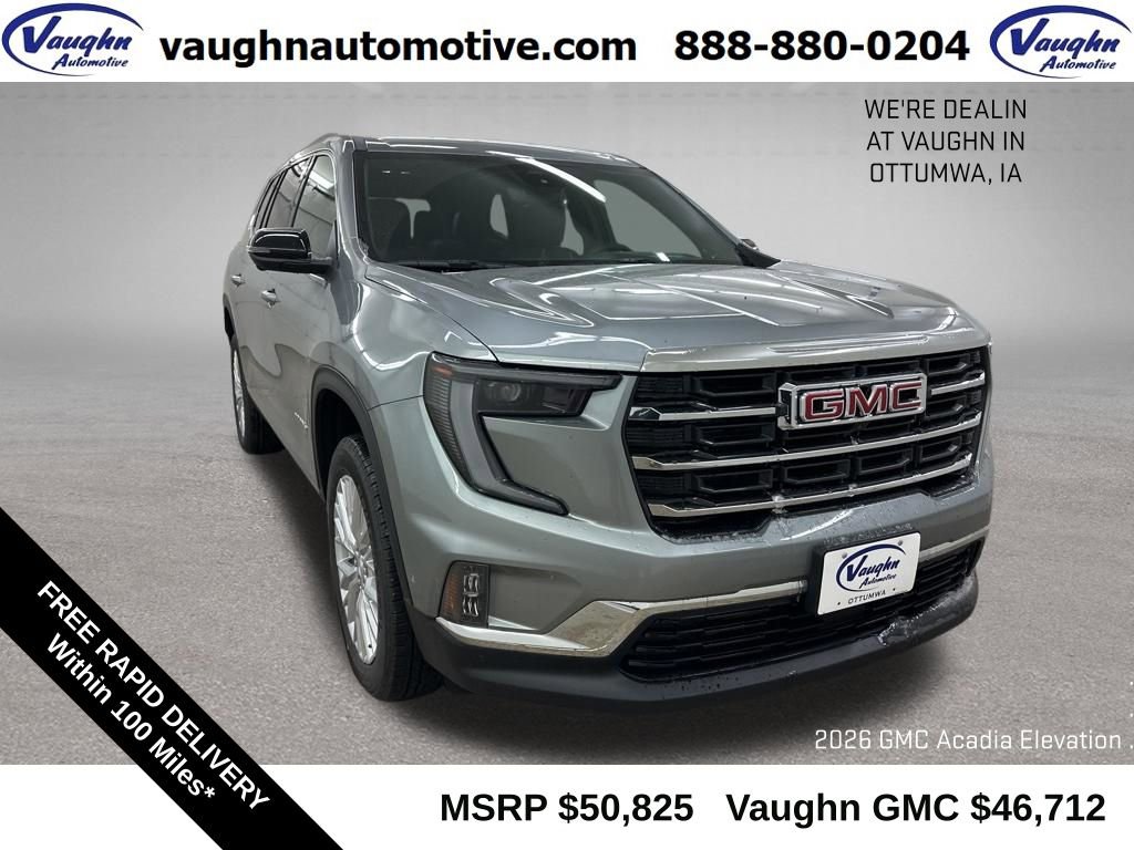 New 2026 GMC Acadia Elevation w/ Elevation Premium Package image 1