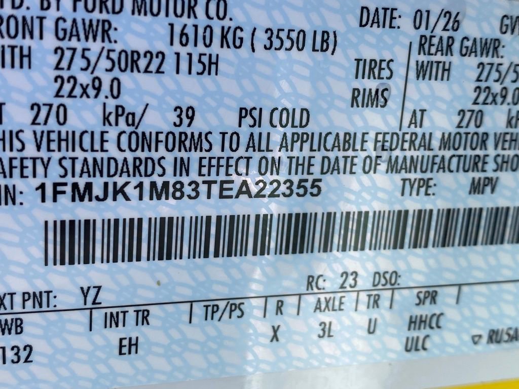 New 2026 Ford Expedition Max Platinum w/ Stealth Appearance Package image 32