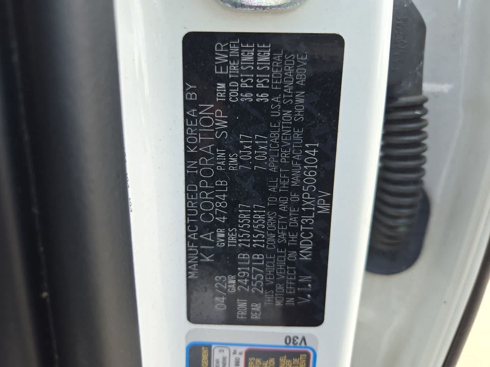 Certified 2023 Kia Niro Wave w/ Wave Preserve Package FWD image 35