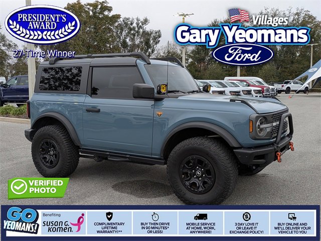 Certified 2022 Ford Bronco Badlands