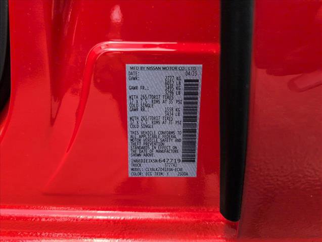 New 2025 Nissan Frontier Pro-X w/ Pro Premium Package image 28