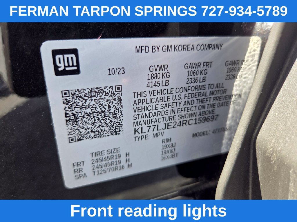 Certified 2024 Chevrolet Trax RS w/ Sunroof Package FWD image 22