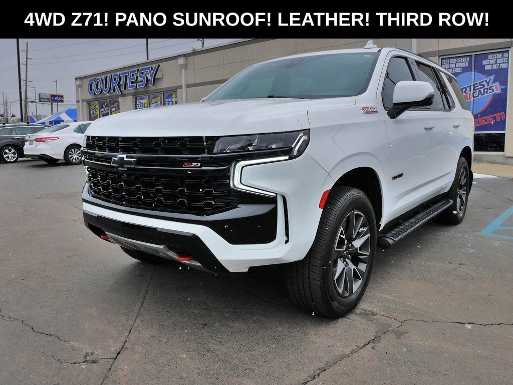 Used 2021 Chevrolet Tahoe Z71 w/ Z71 Signature Package image 1