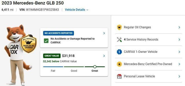 Used 2023 Mercedes-Benz GLB 250 image 3