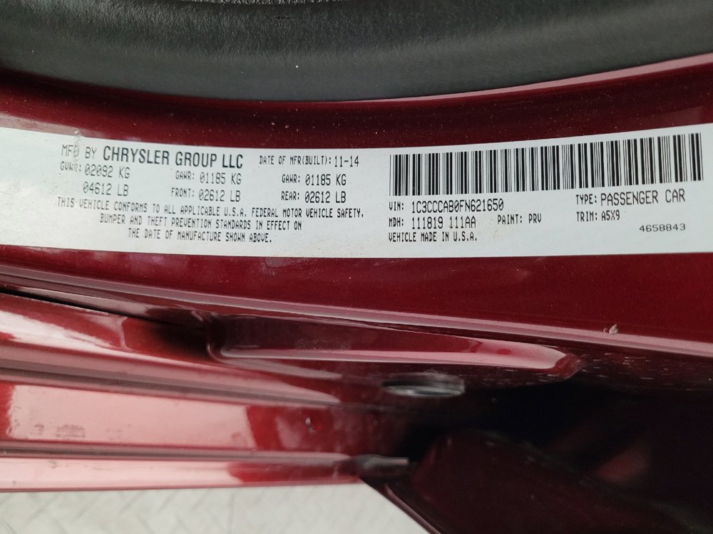 Used 2015 Chrysler 200 Limited FWD image 33