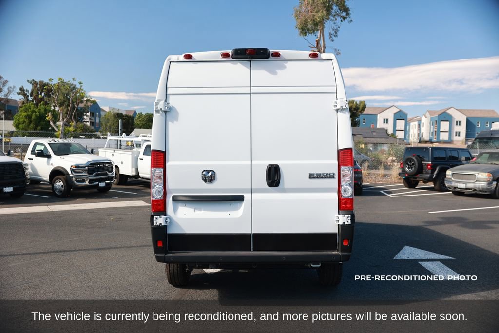 Used 2024 RAM ProMaster 2500 w/ Quick Order Package 22G SLT image 4