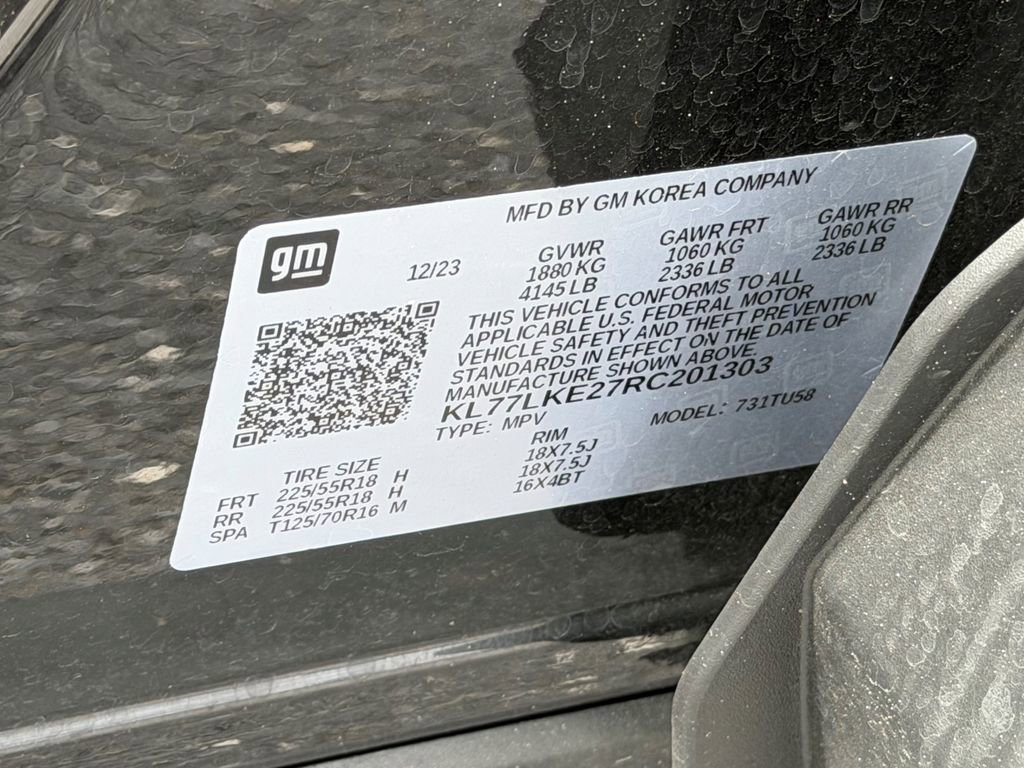 Used 2024 Chevrolet Trax ACTIV w/ Sunroof Package FWD image 9