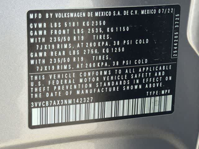 Used 2022 Volkswagen Tiguan SE R-Line FWD image 28