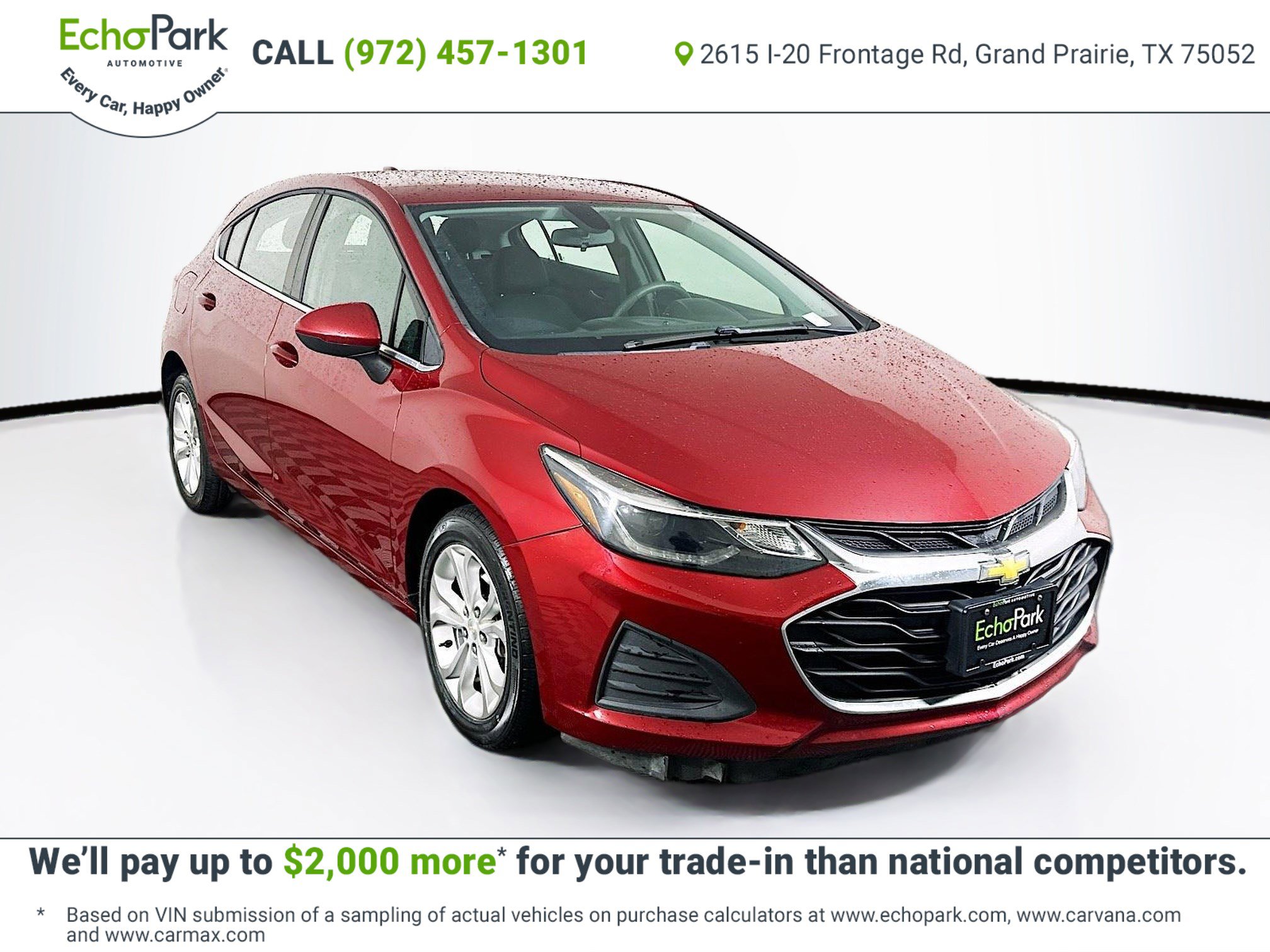Used 2019 Chevrolet Cruze LT