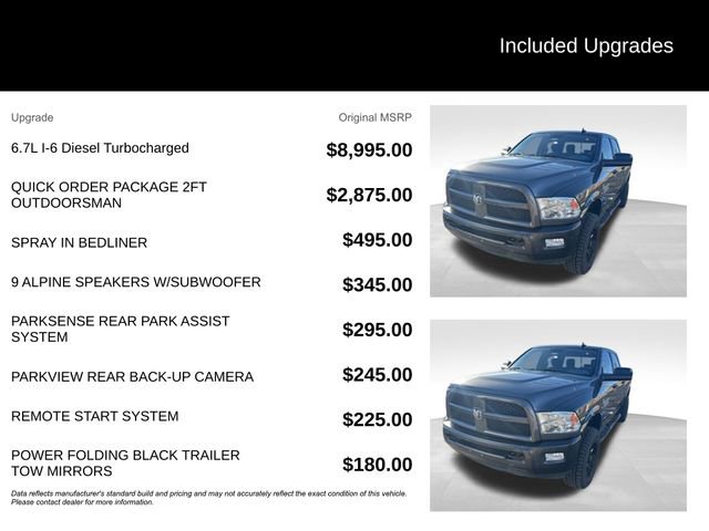 Used 2016 RAM 2500 Outdoorsman image 5